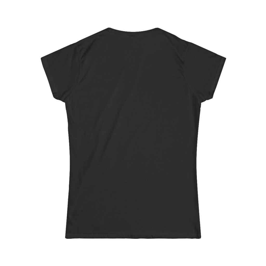 Softball Mom T-Shirt — Women's Softstyle Tee (Softball Graphic)