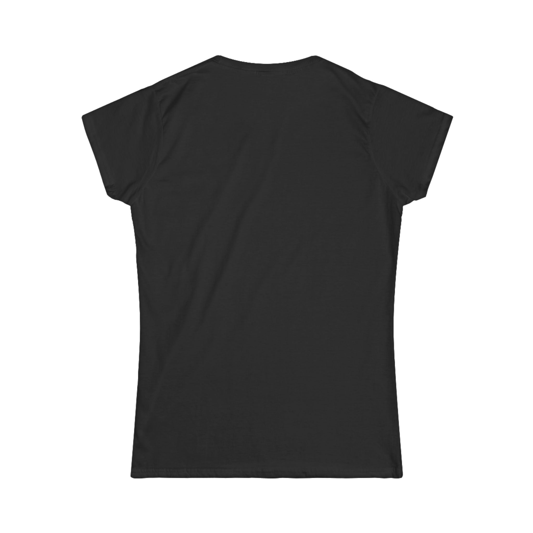 Softball Mom T-Shirt — Women's Softstyle Tee (Softball Graphic)