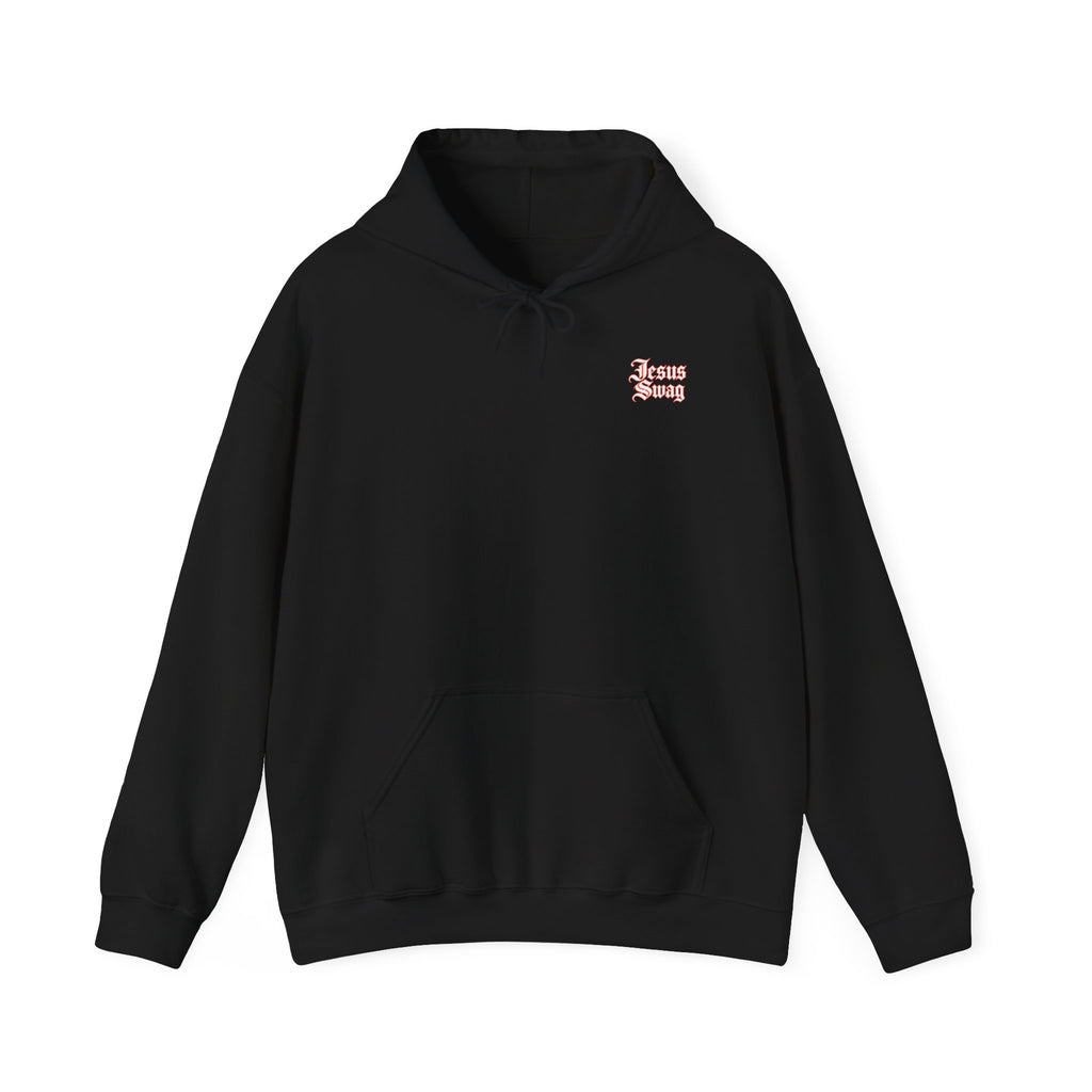 Half Hood Half Holy Hoodie — “Pray with me, Don’t play with me” Graphic Hoodie