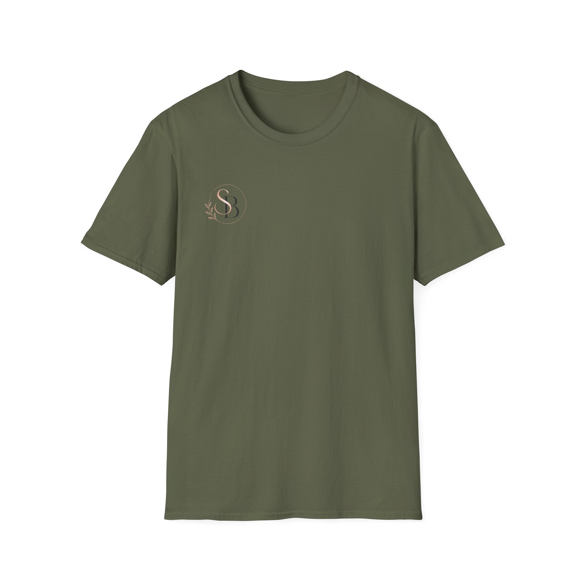 Minimal Monogram T-Shirt — Elegant 'B' Initial Tee