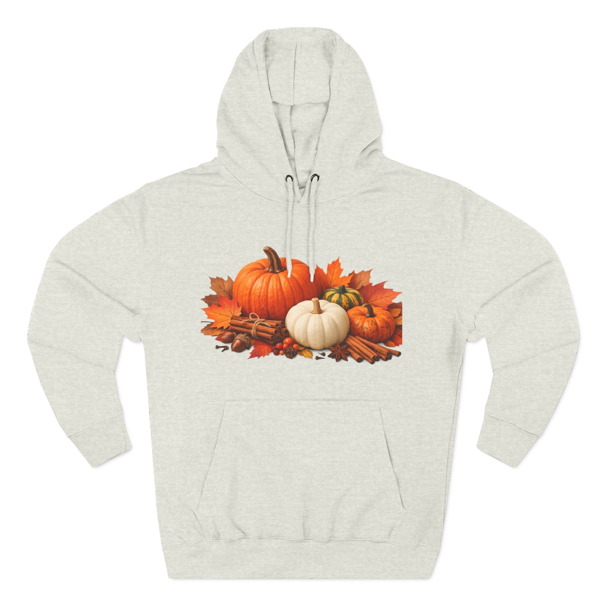 Autumn Pumpkin Fall Hoodie — Cozy Thanksgiving Harvest Sweatshirt