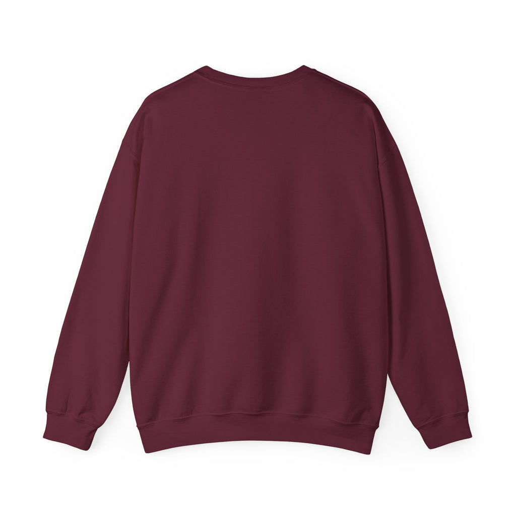 Halloween Crewneck Sweatshirt — "Stay Spooky, Drink Something Scary" Witch & Jack-O'-Lantern Design