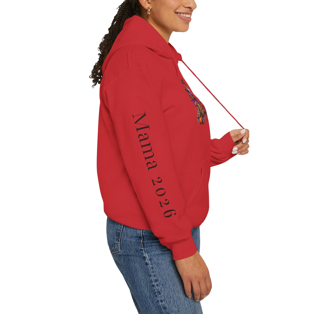 Halloween Mama Hoodie — Cute Spooky Pumpkin & Cat Graphic Sweatshirt (Mama 2026)