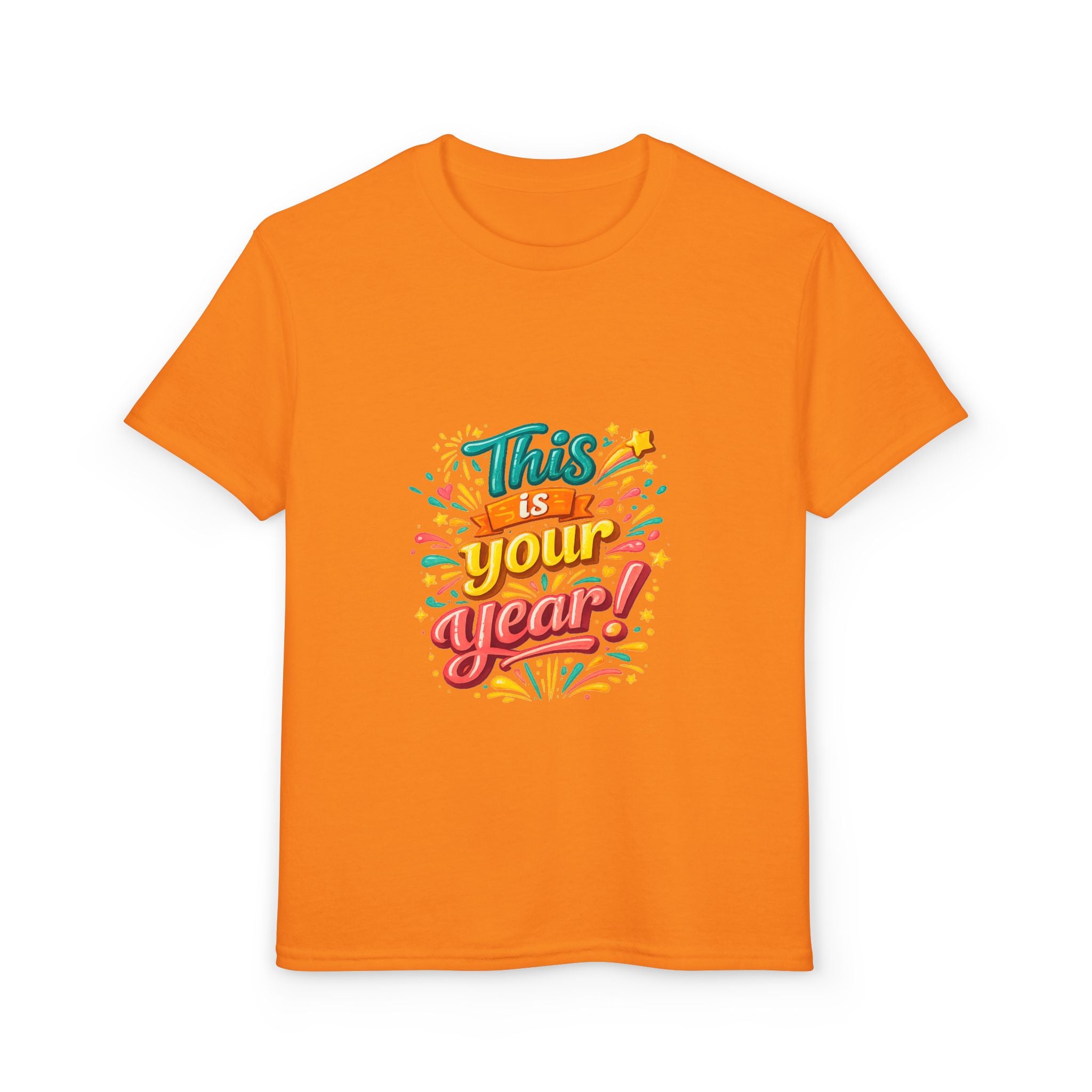 Youth T‑Shirt — "This Is Your Year" Motivational Graphic Tee for Kids