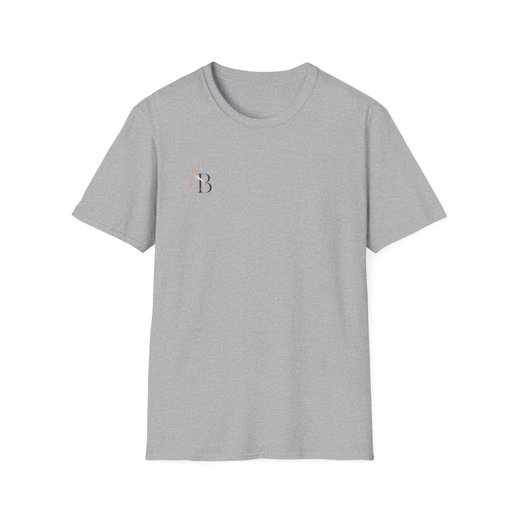 Minimal Monogram T-Shirt — Elegant 'B' Initial Tee