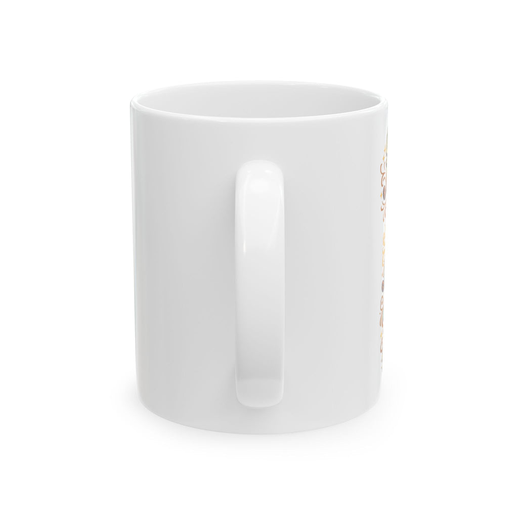 Adventure Whiskey & Coffee Ceramic Mug — 'Enough Coffee' Travel Nature Graphic (11oz/15oz)