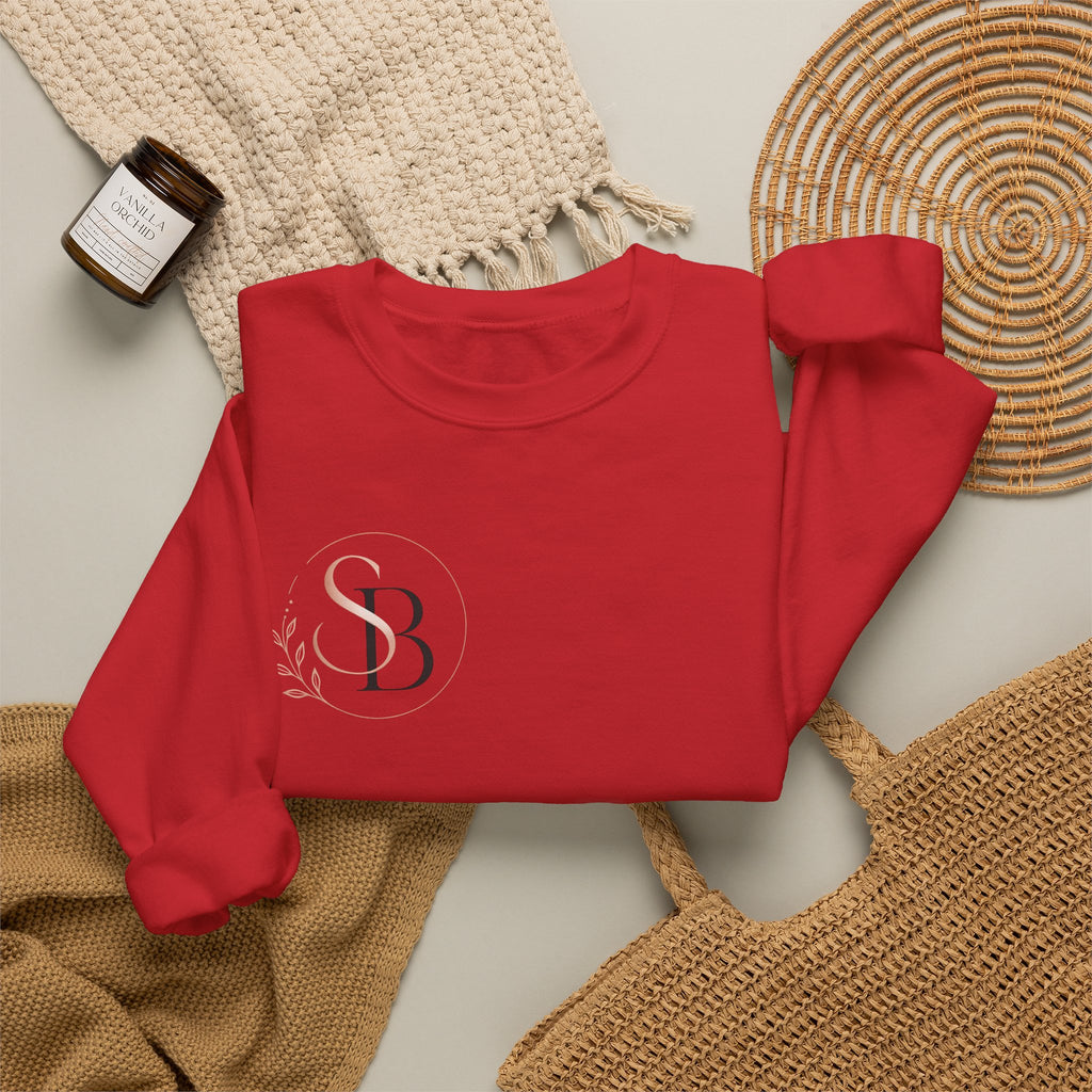 Harry Potter Stack Crewneck Sweatshirt — Book Spine Design with Owls & Autumn Icons