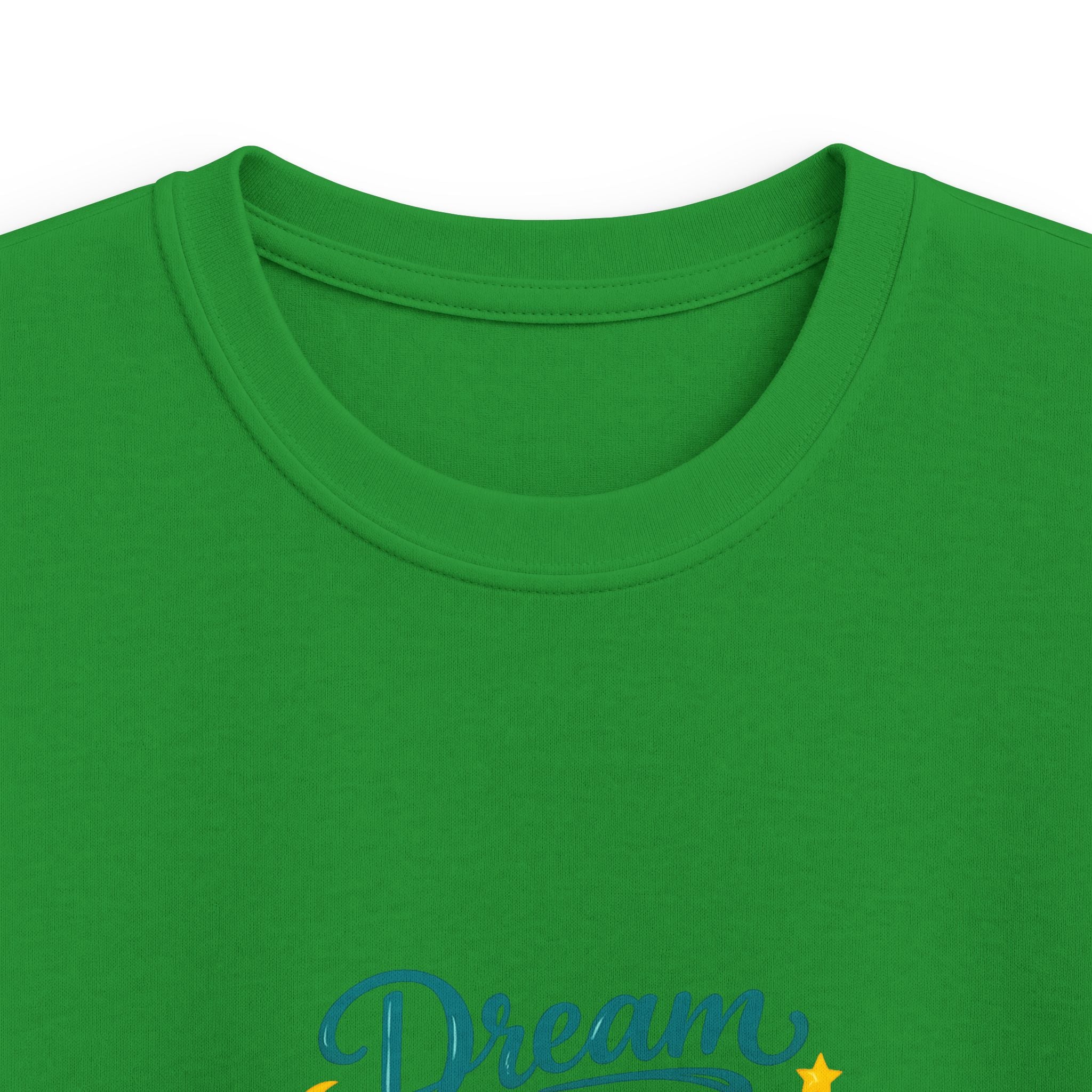 Kids Tee — "Dream Big, Work Hard, Be Kind" Motivational Graphic Shirt