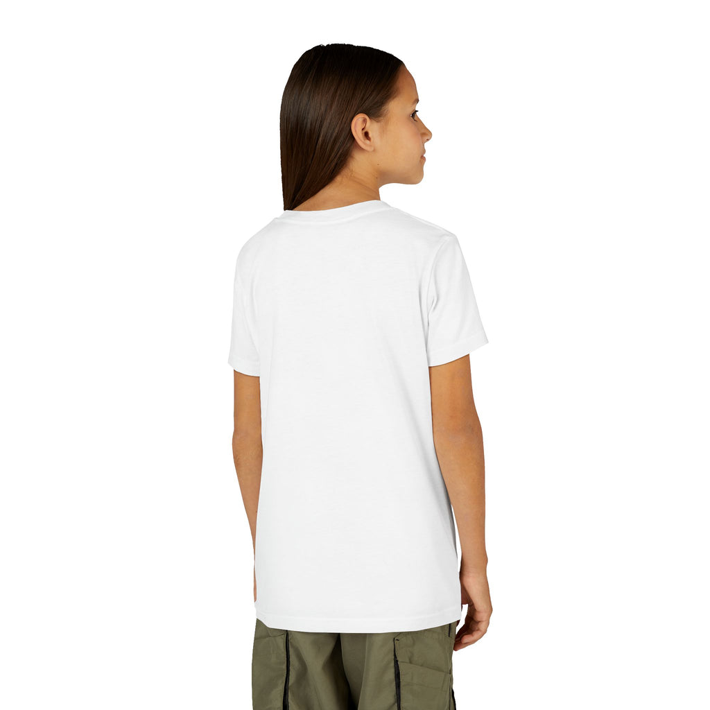 Youth Tee — “Be Your Own Kind of Beautiful” Pink Floral Graphic