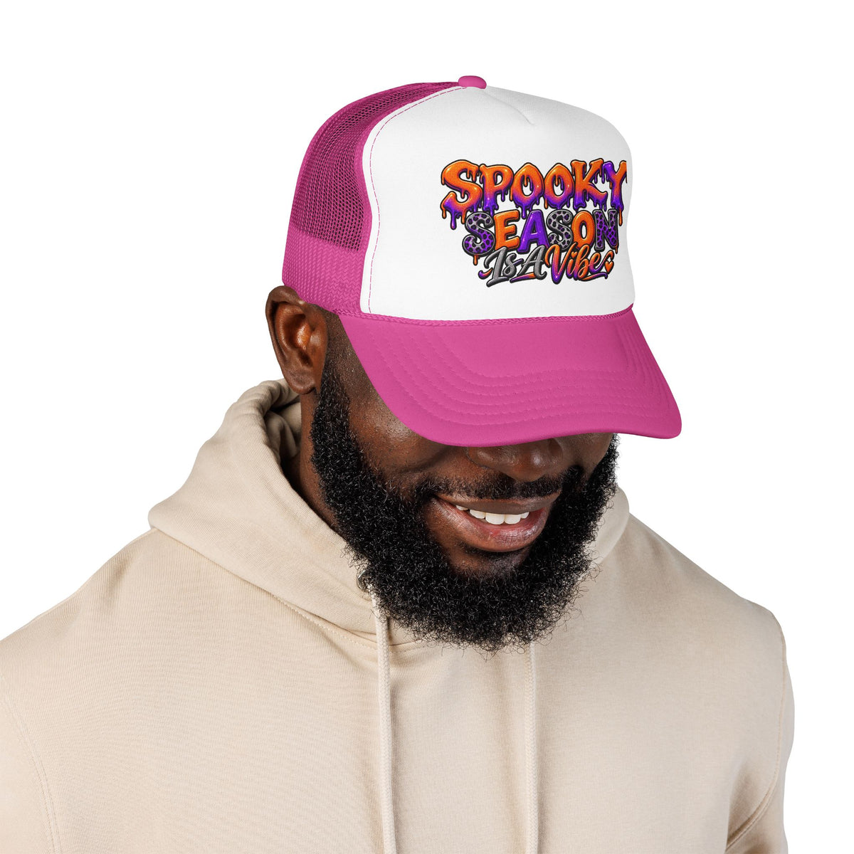 Spooky Season Is A Vibe Trucker Hat