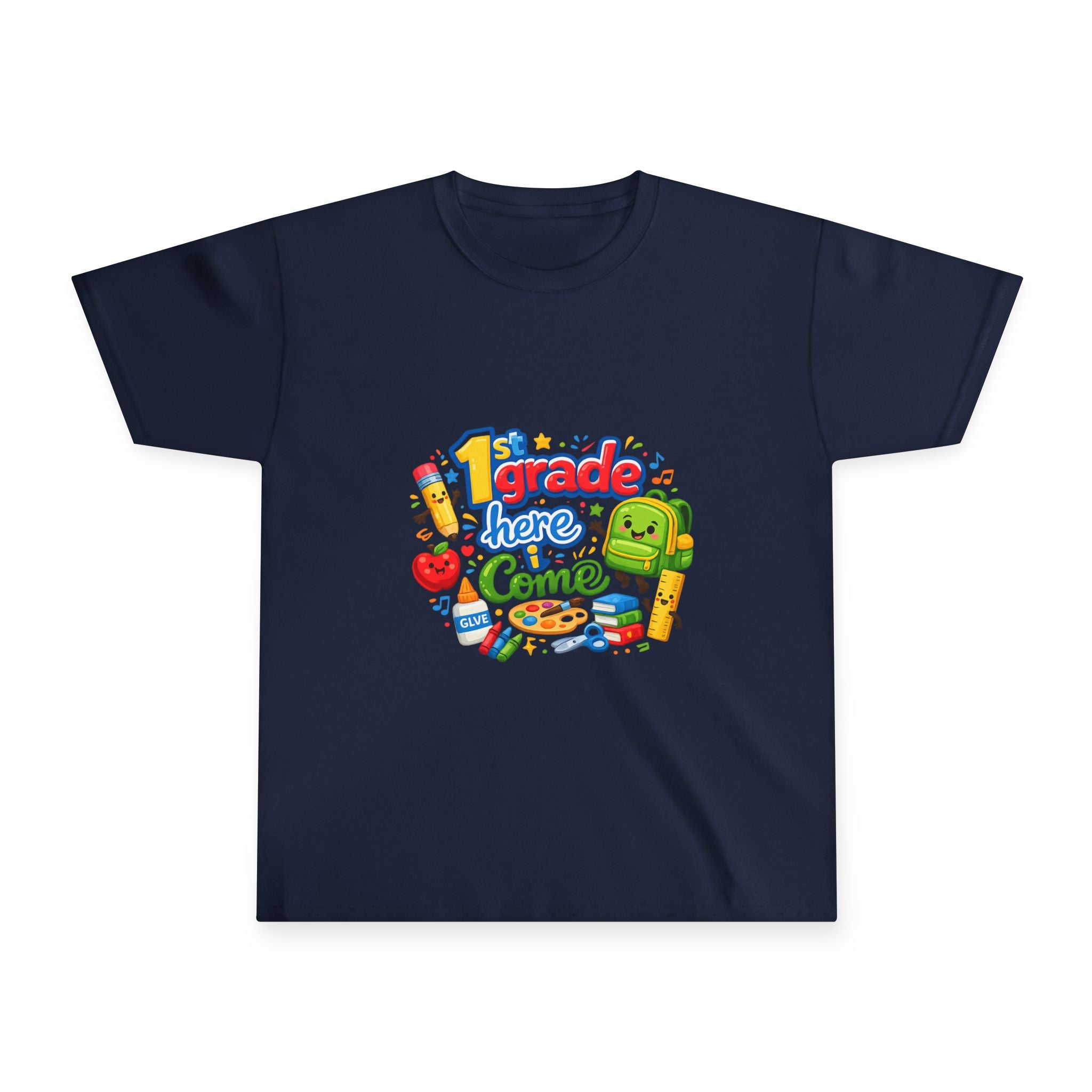 1st Grade Here I Come Youth Tee