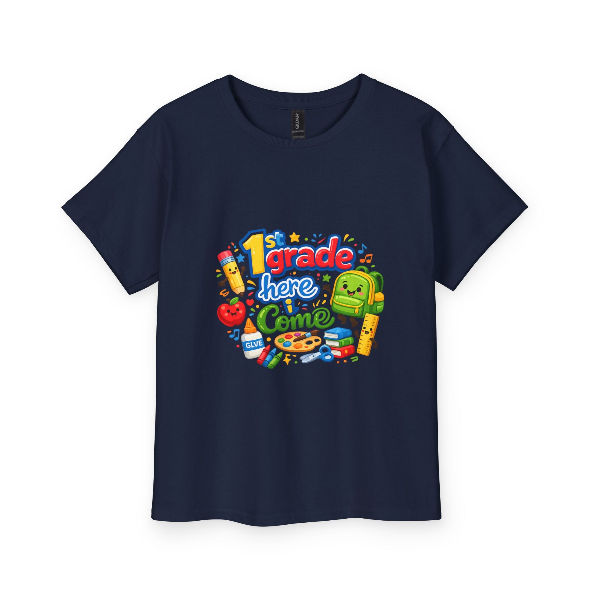 1st Grade Here I Come Youth Tee