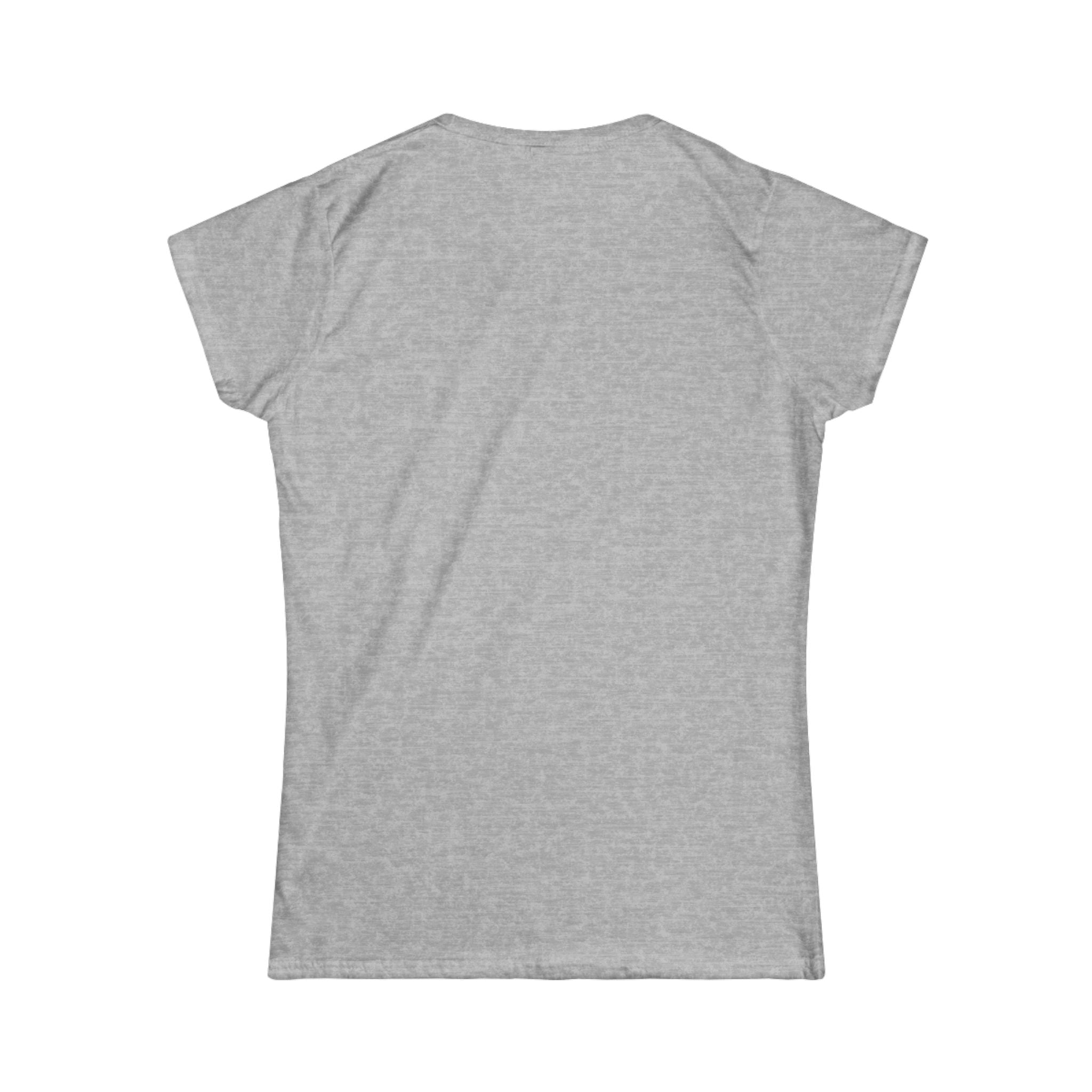 Softball Mom T-Shirt — Women's Softstyle Tee (Softball Graphic)