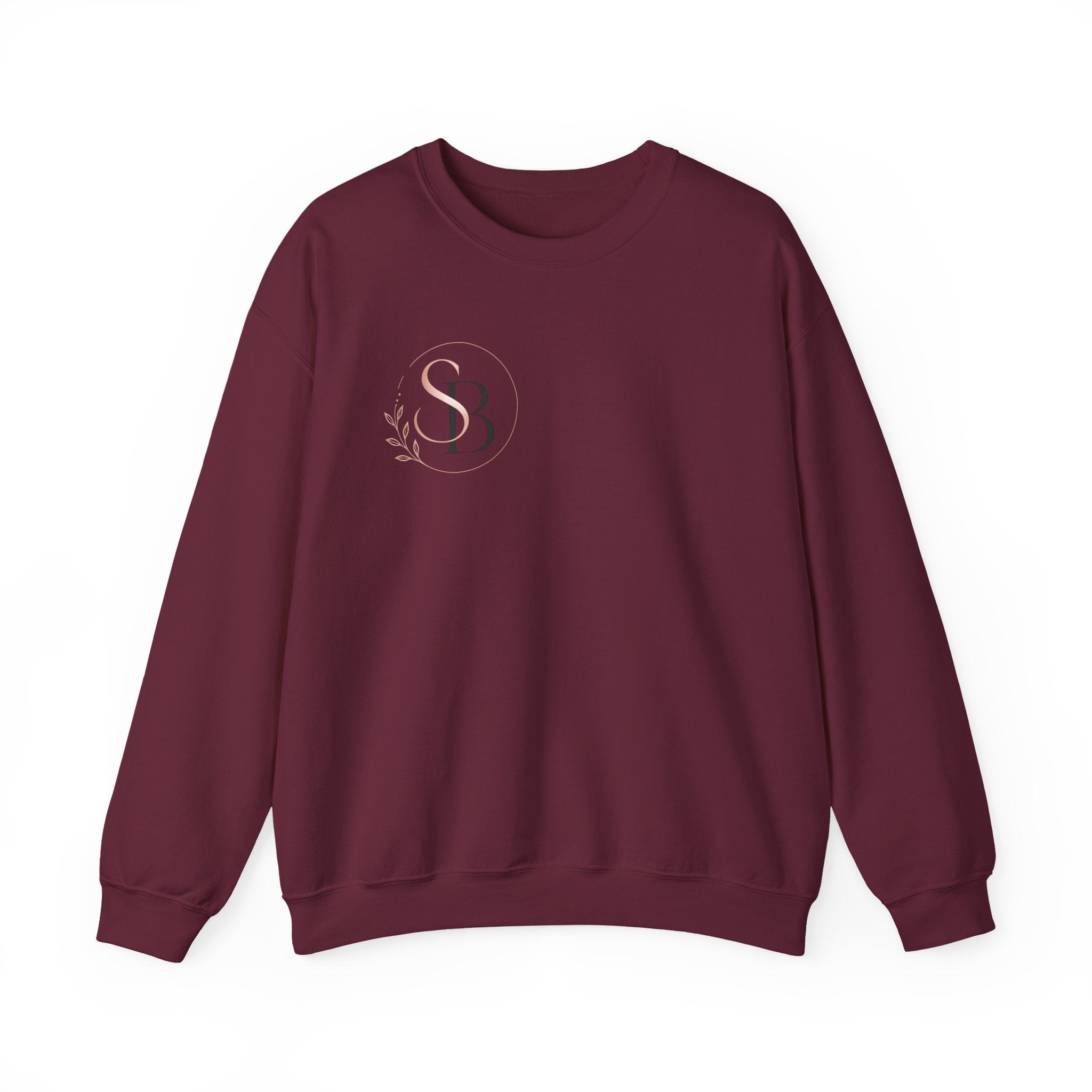 Harry Potter Stack Crewneck Sweatshirt — Book Spine Design with Owls & Autumn Icons