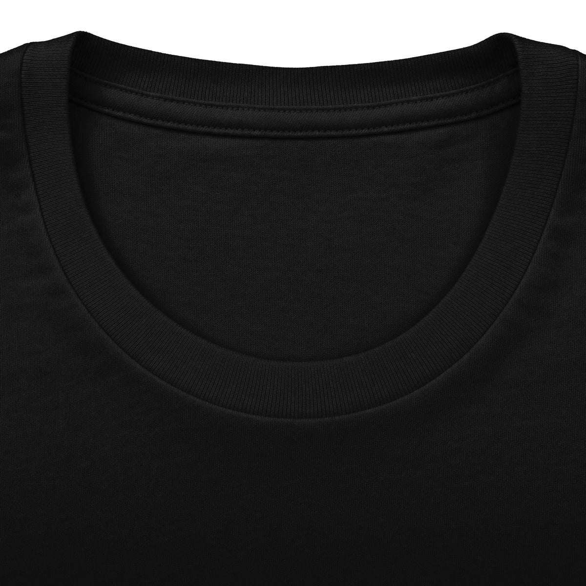 Crew Tee — 'Most Fool' Gothic Script Back Graphic T-Shirt