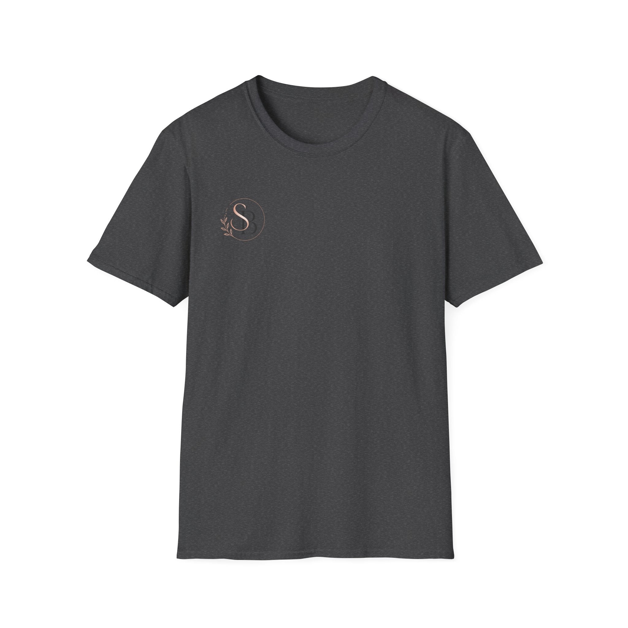 Minimal Monogram T-Shirt — Elegant 'B' Initial Tee