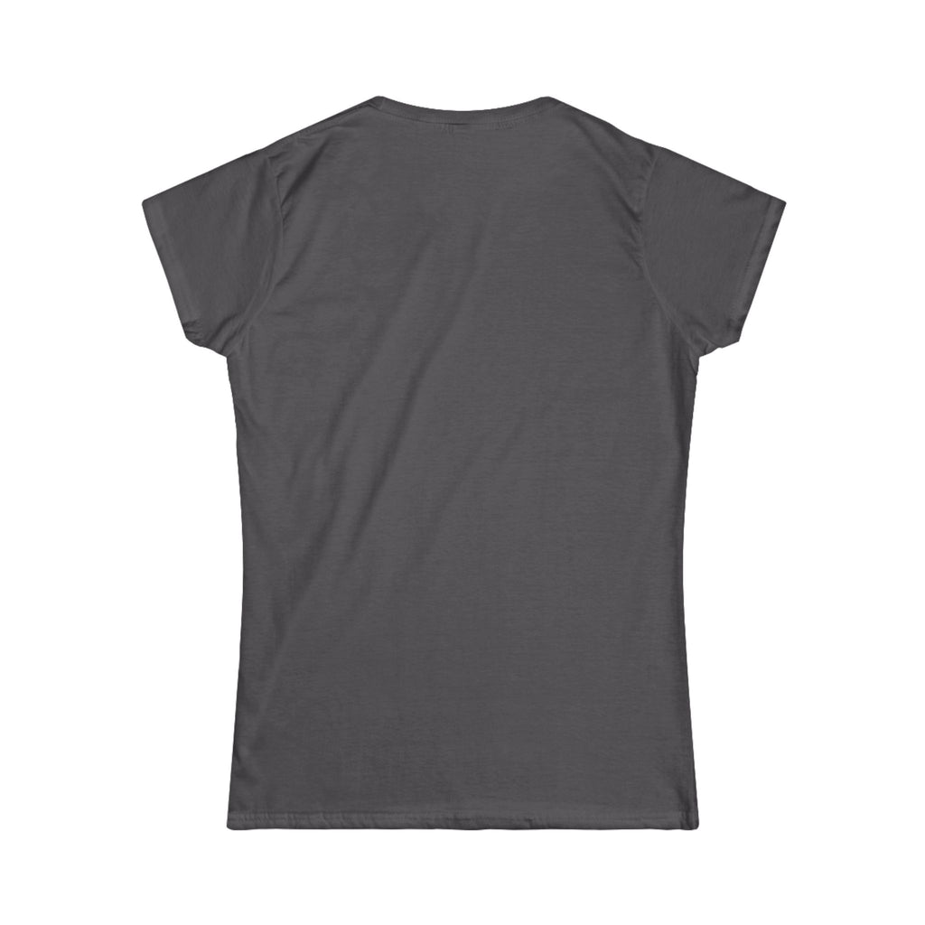 Softball Mom T-Shirt — Women's Softstyle Tee (Softball Graphic)