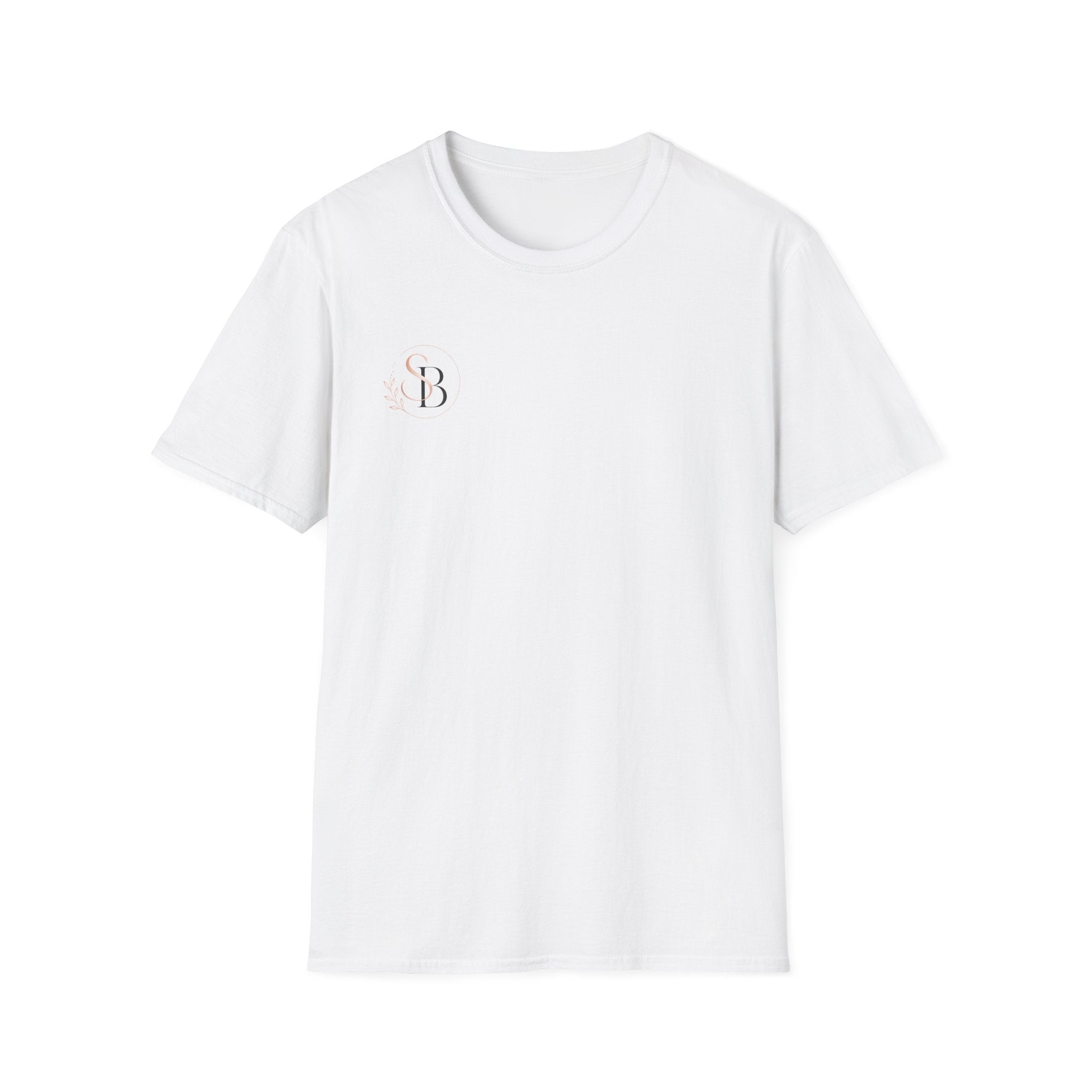 Minimal Monogram T-Shirt — Elegant 'B' Initial Tee
