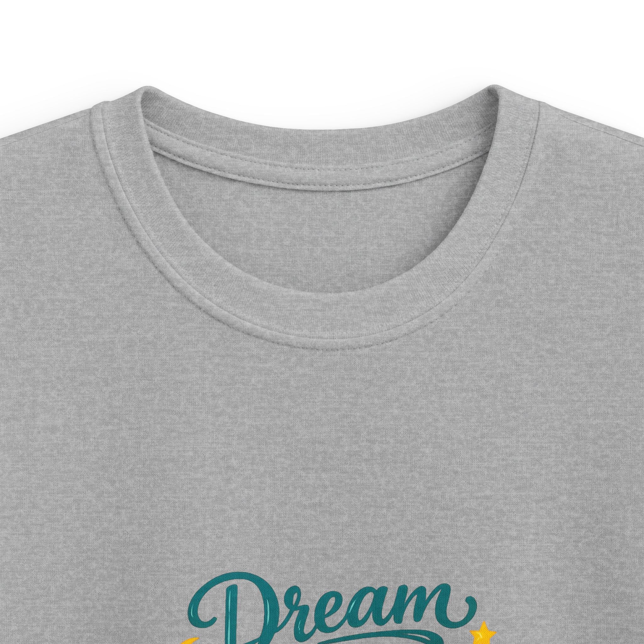 Kids Tee — "Dream Big, Work Hard, Be Kind" Motivational Graphic Shirt