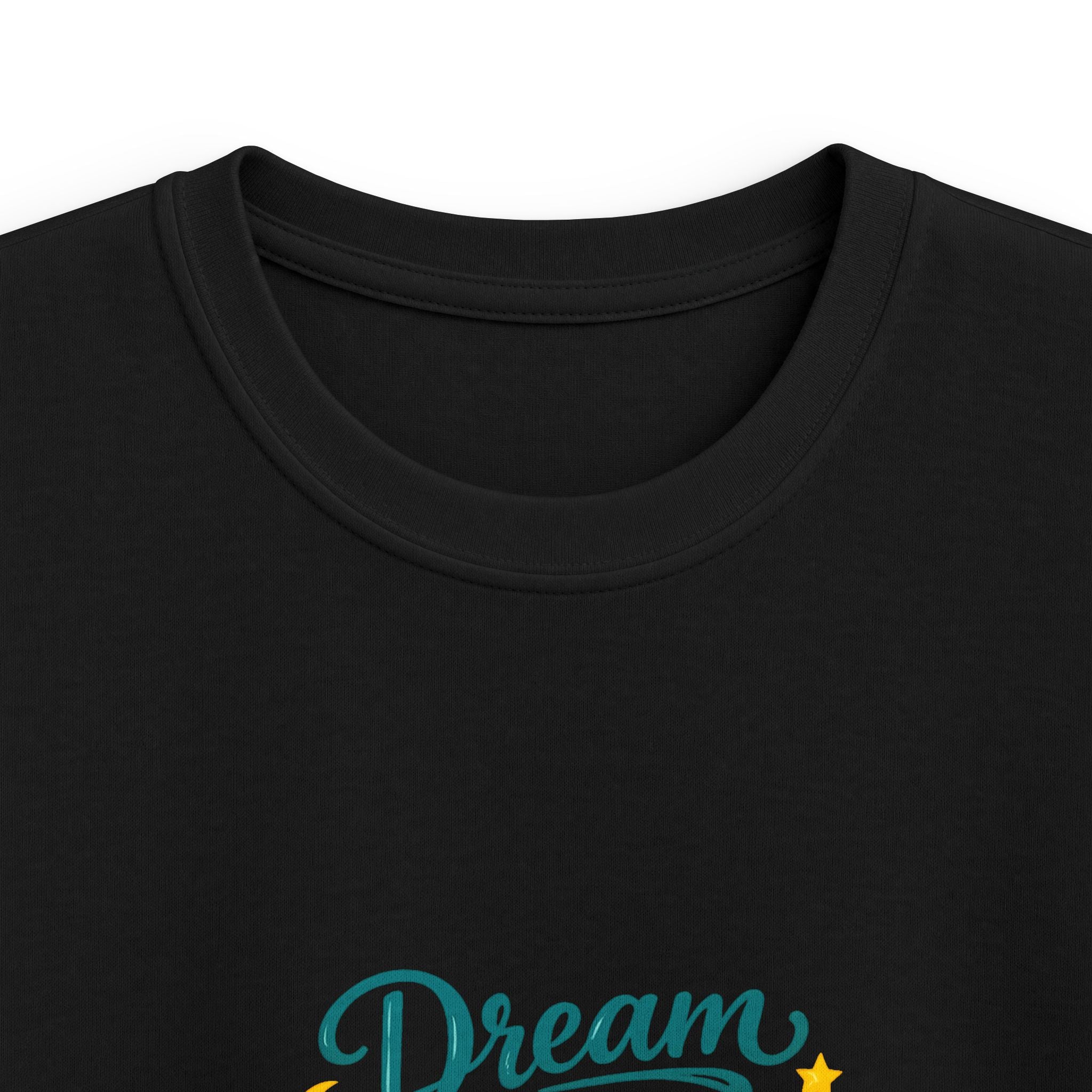 Kids Tee — "Dream Big, Work Hard, Be Kind" Motivational Graphic Shirt