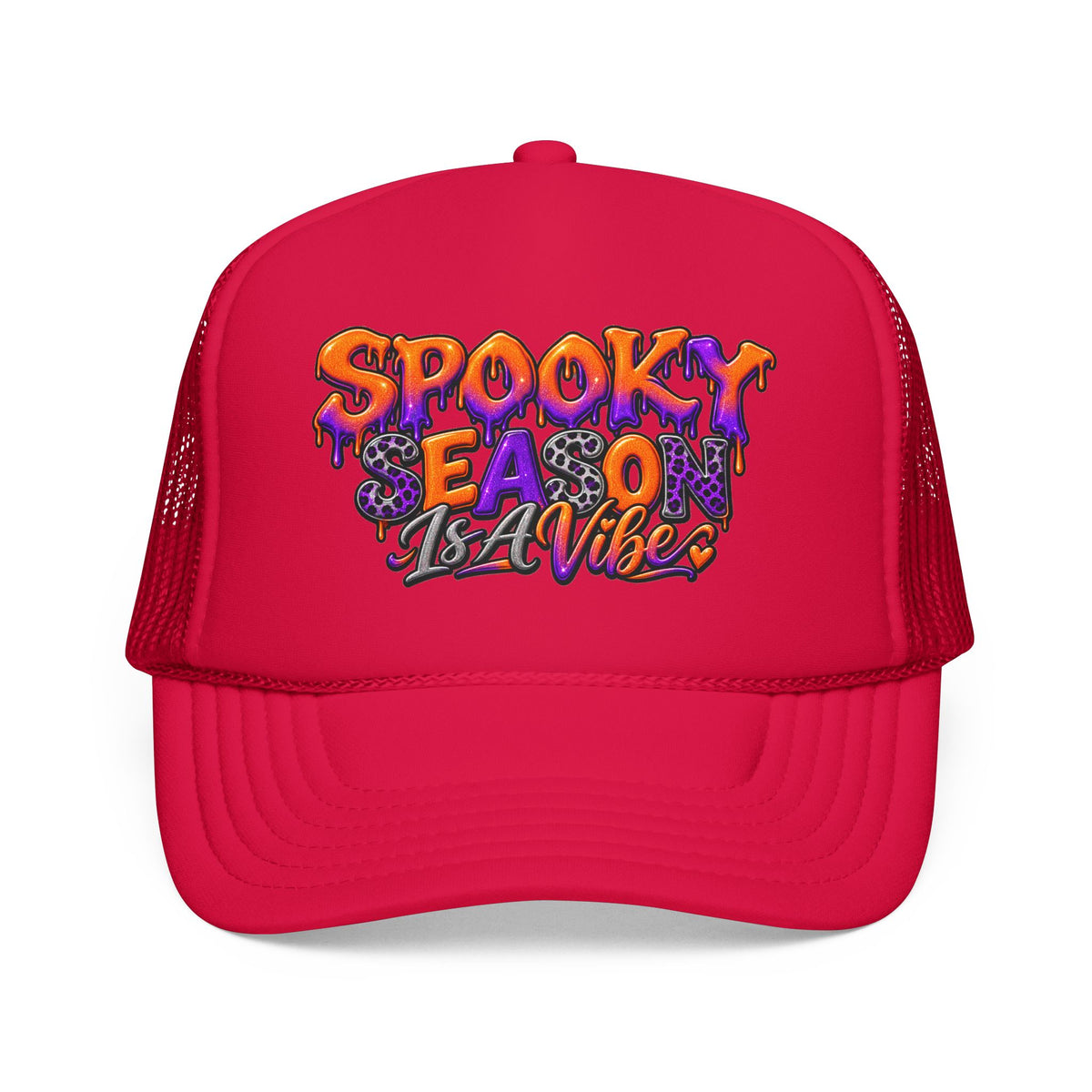 Spooky Season Is A Vibe Trucker Hat