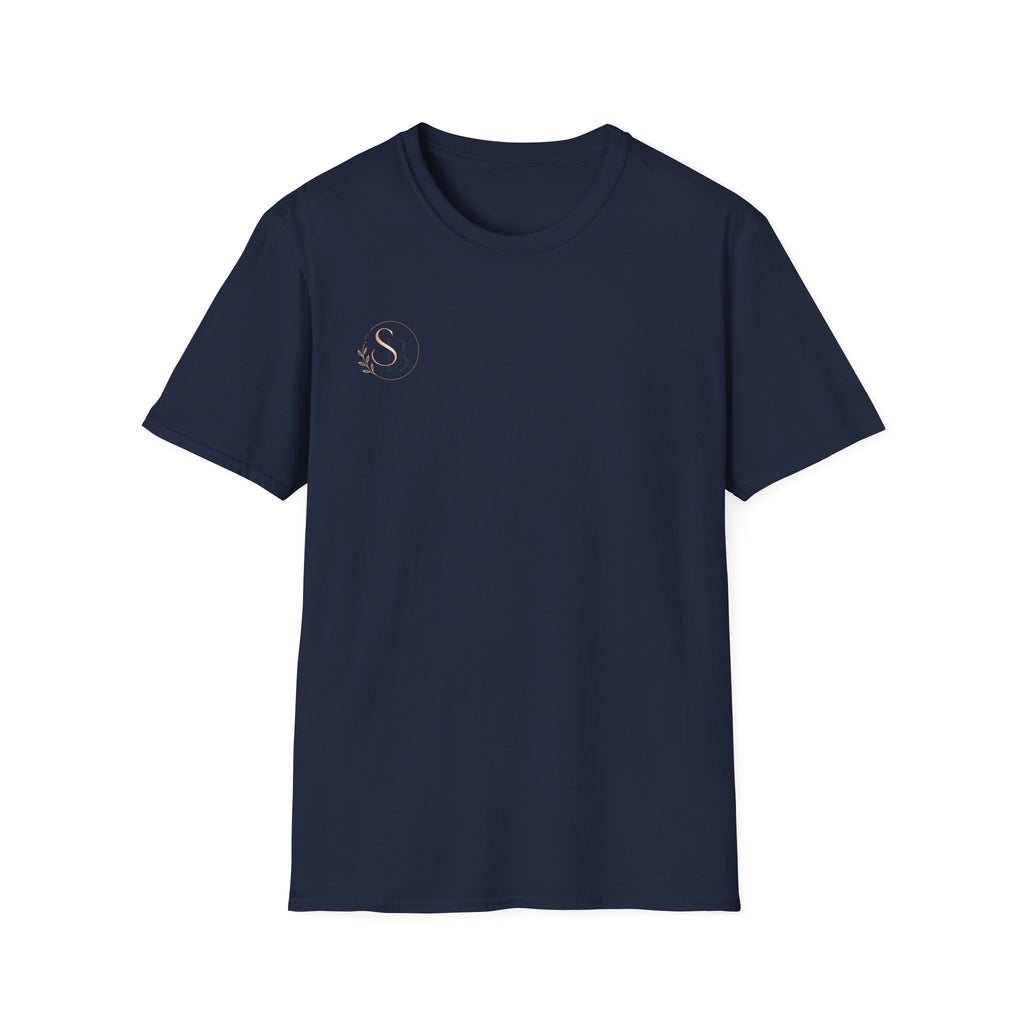 Minimal Monogram T-Shirt — Elegant 'SB' Initial Tee