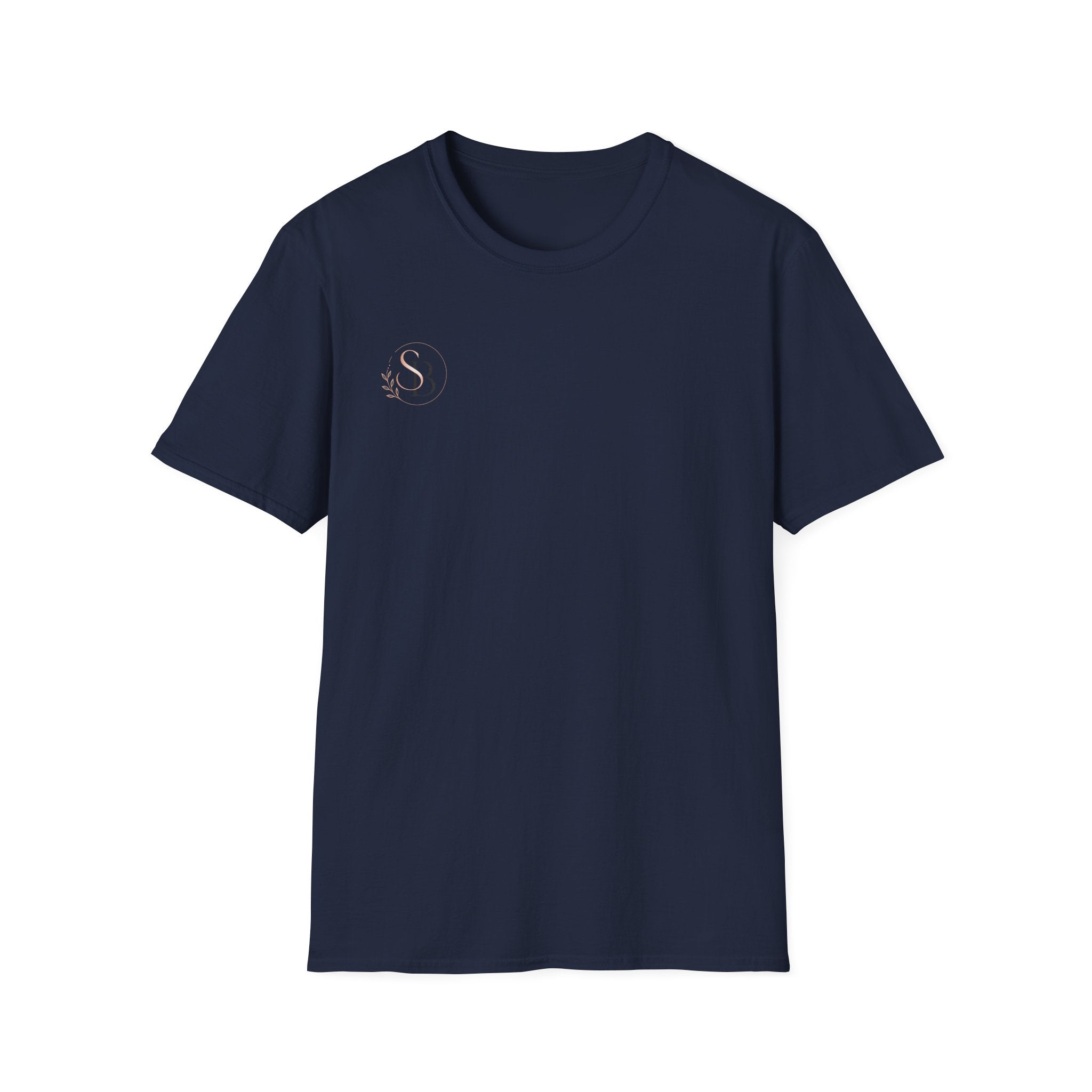 Minimal Monogram T-Shirt — Elegant 'SB' Initial Tee