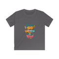 Kids Tee — "Dream Big, Work Hard, Be Kind" Motivational Graphic Shirt