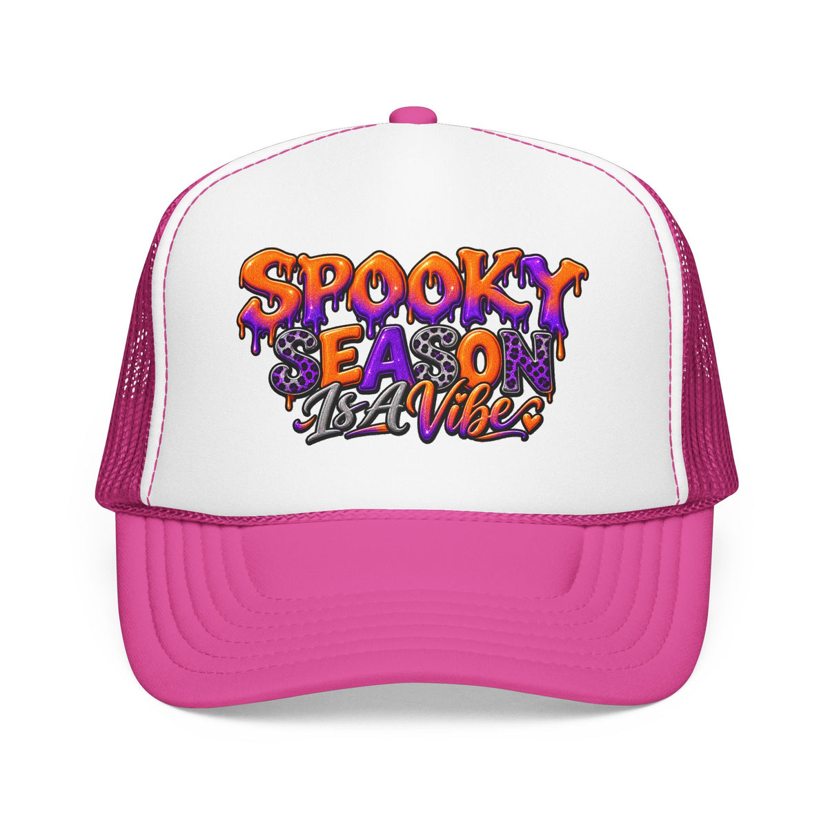 Spooky Season Is A Vibe Trucker Hat