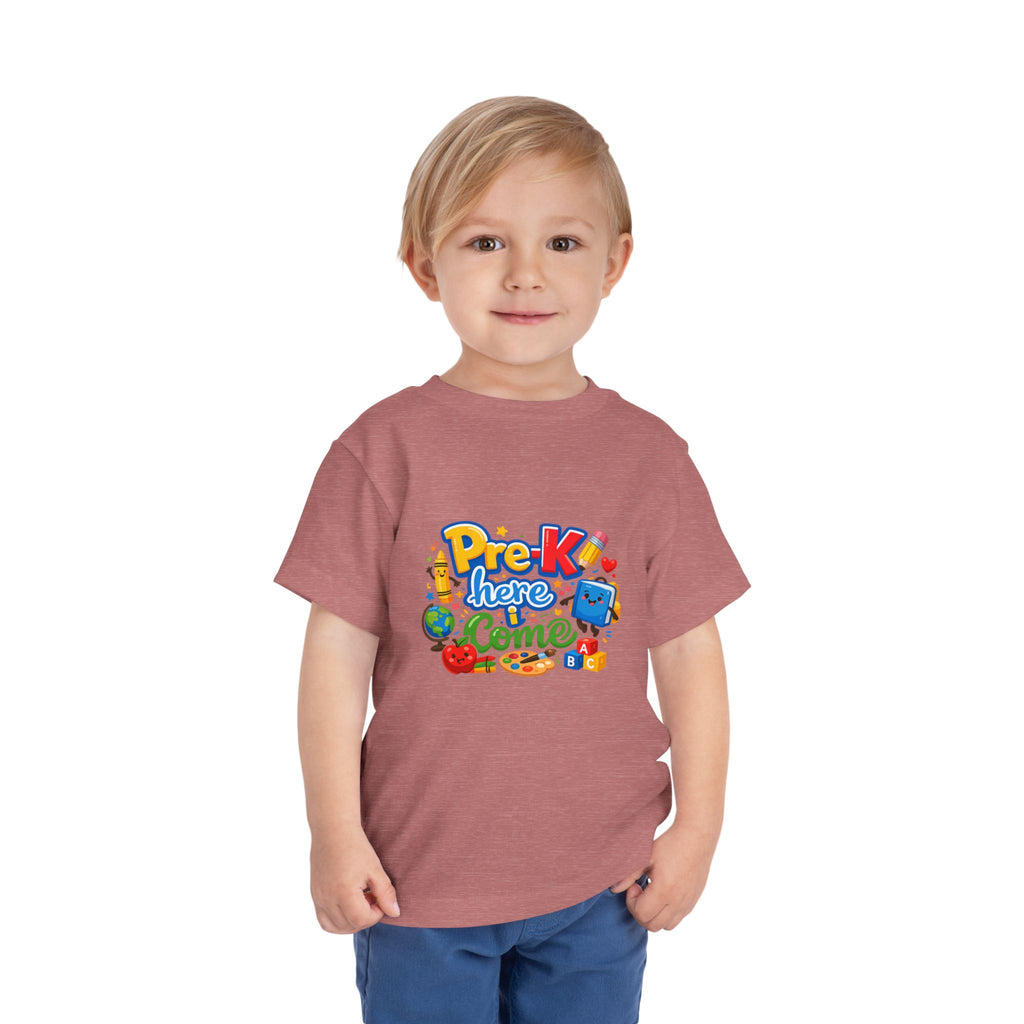 Pre-K Here I Come Toddler Tee