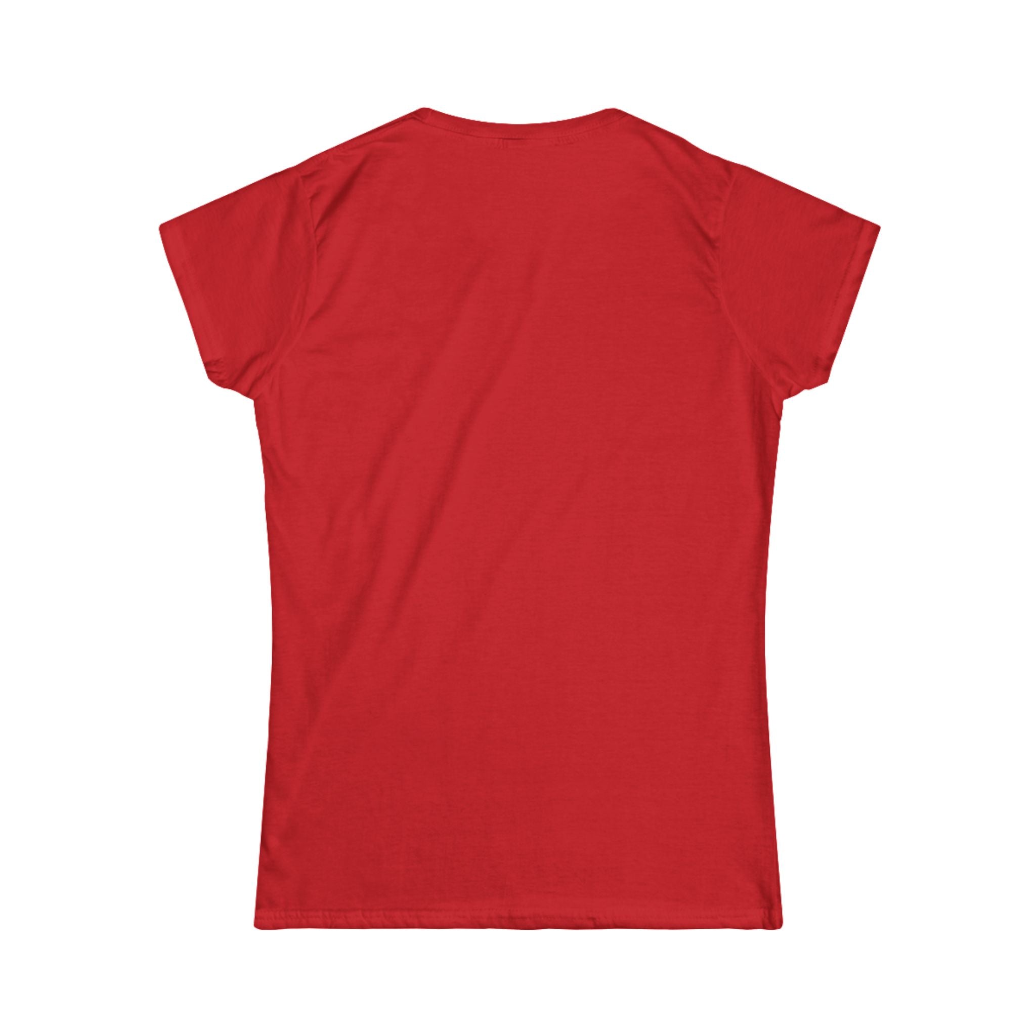 Softball Mom T-Shirt — Women's Softstyle Tee (Softball Graphic)