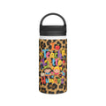 Stainless Steel Water Bottle, Handle Lid