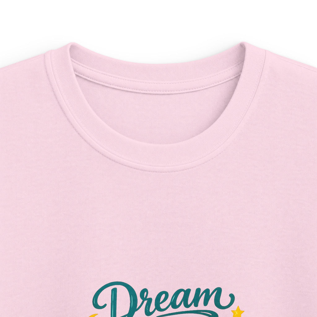 Kids Tee — "Dream Big, Work Hard, Be Kind" Motivational Graphic Shirt