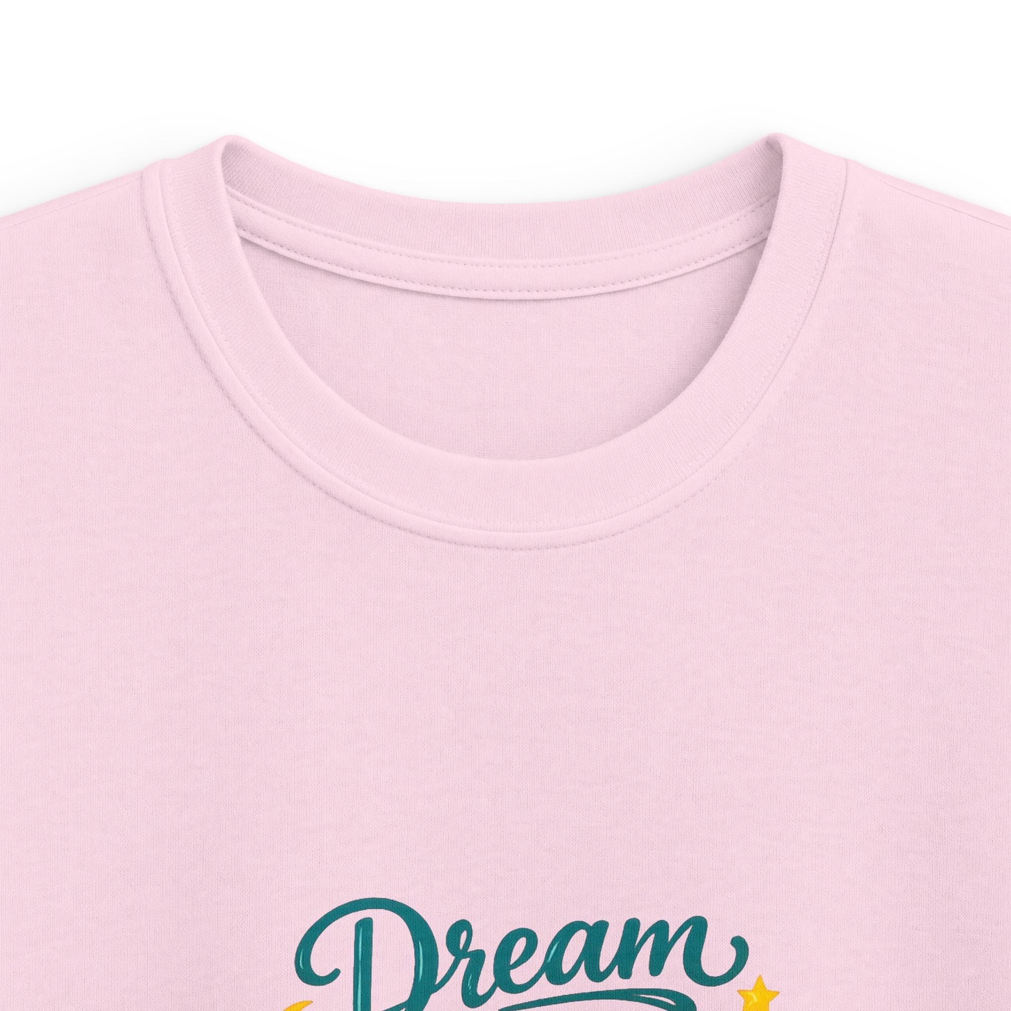 Kids Tee — "Dream Big, Work Hard, Be Kind" Motivational Graphic Shirt