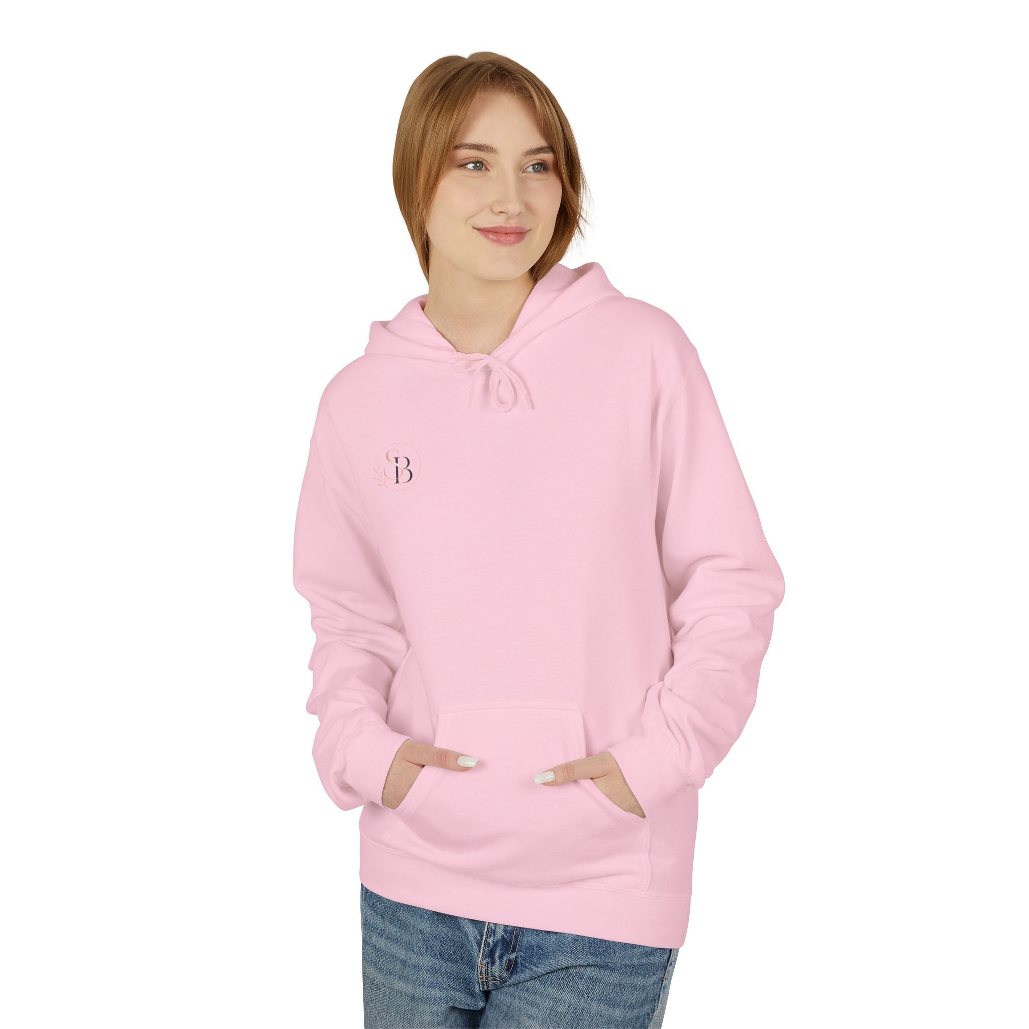 Inspirational Floral Hoodie — "Always Do What You Are Afraid to Do" Motivational Pullover