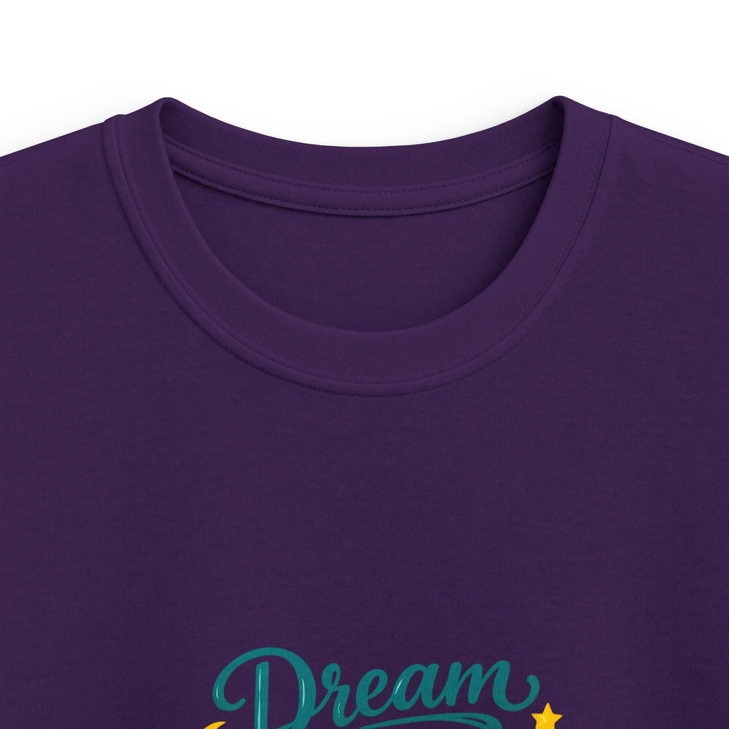 Kids Tee — "Dream Big, Work Hard, Be Kind" Motivational Graphic Shirt