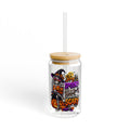 Halloween Sipper Glass - "Stay Spooky" 16oz Mason Jar Tumbler with Straw