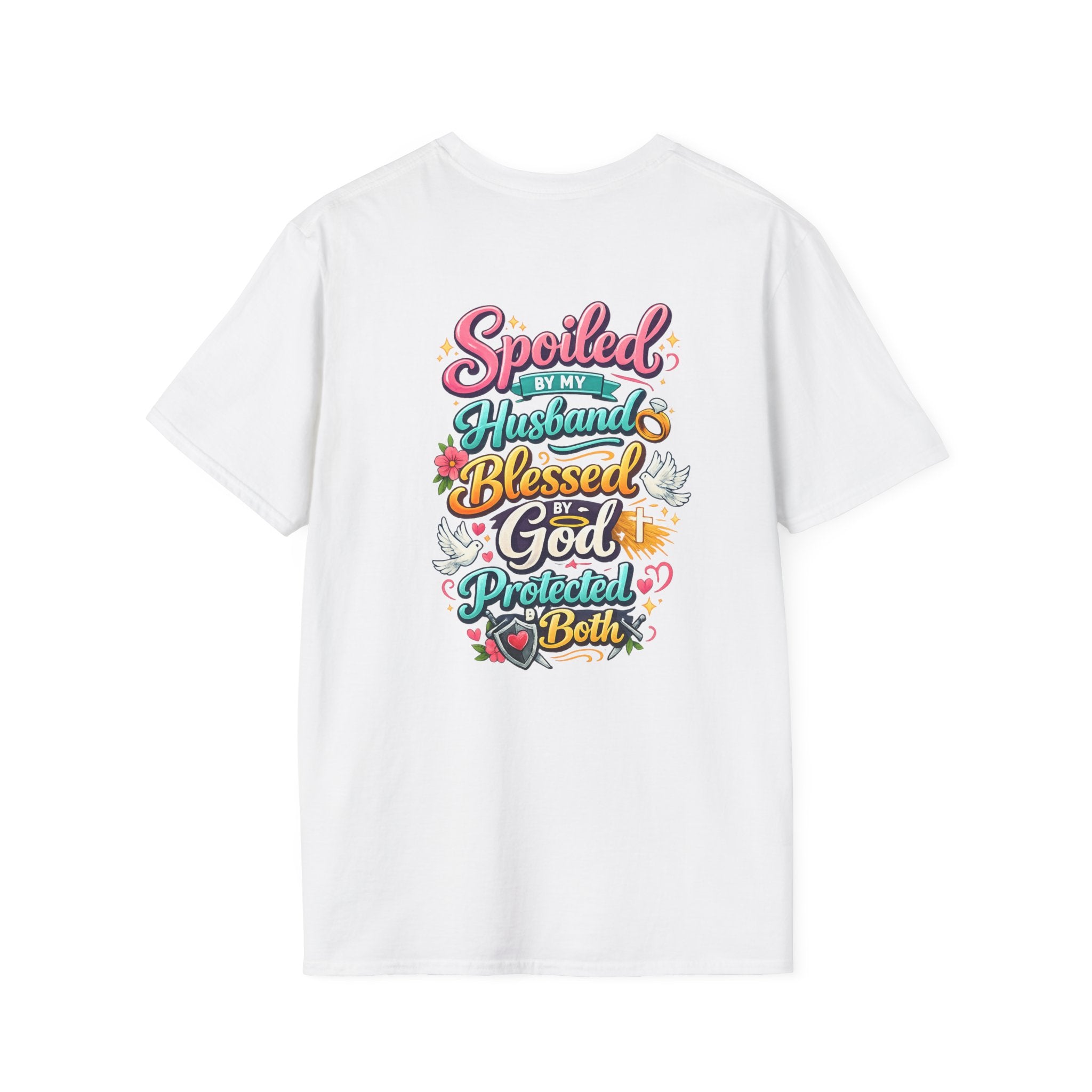 Monogram SB Minimalist T‑Shirt — Rose Gold Circle Logo