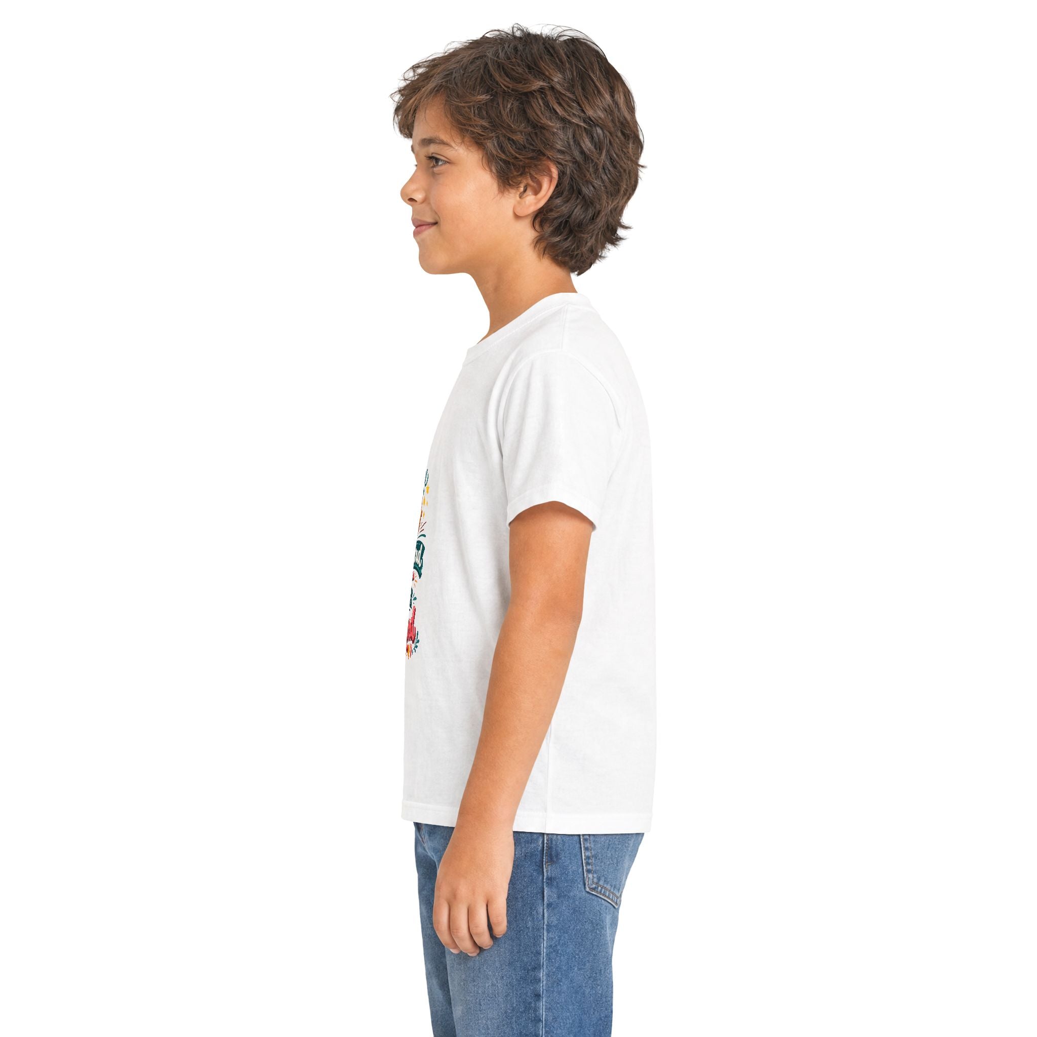 Kids Tee — "Dream Big, Work Hard, Be Kind" Motivational Graphic Shirt