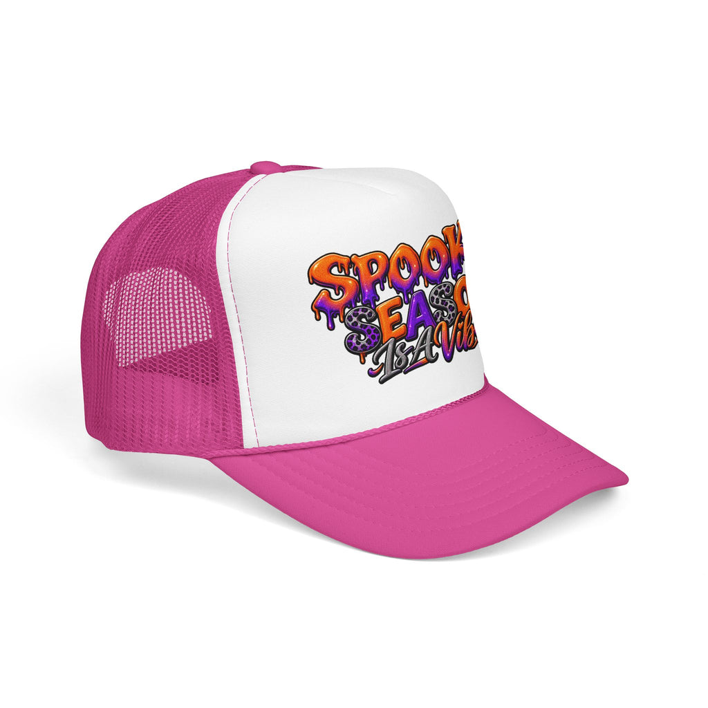 Spooky Season Is A Vibe Trucker Hat