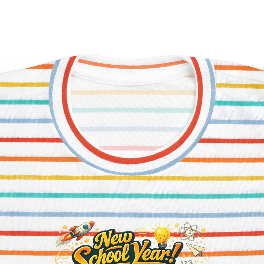 Toddler Tee — "New School Year, New Me" Back-to-School Graphic Shirt