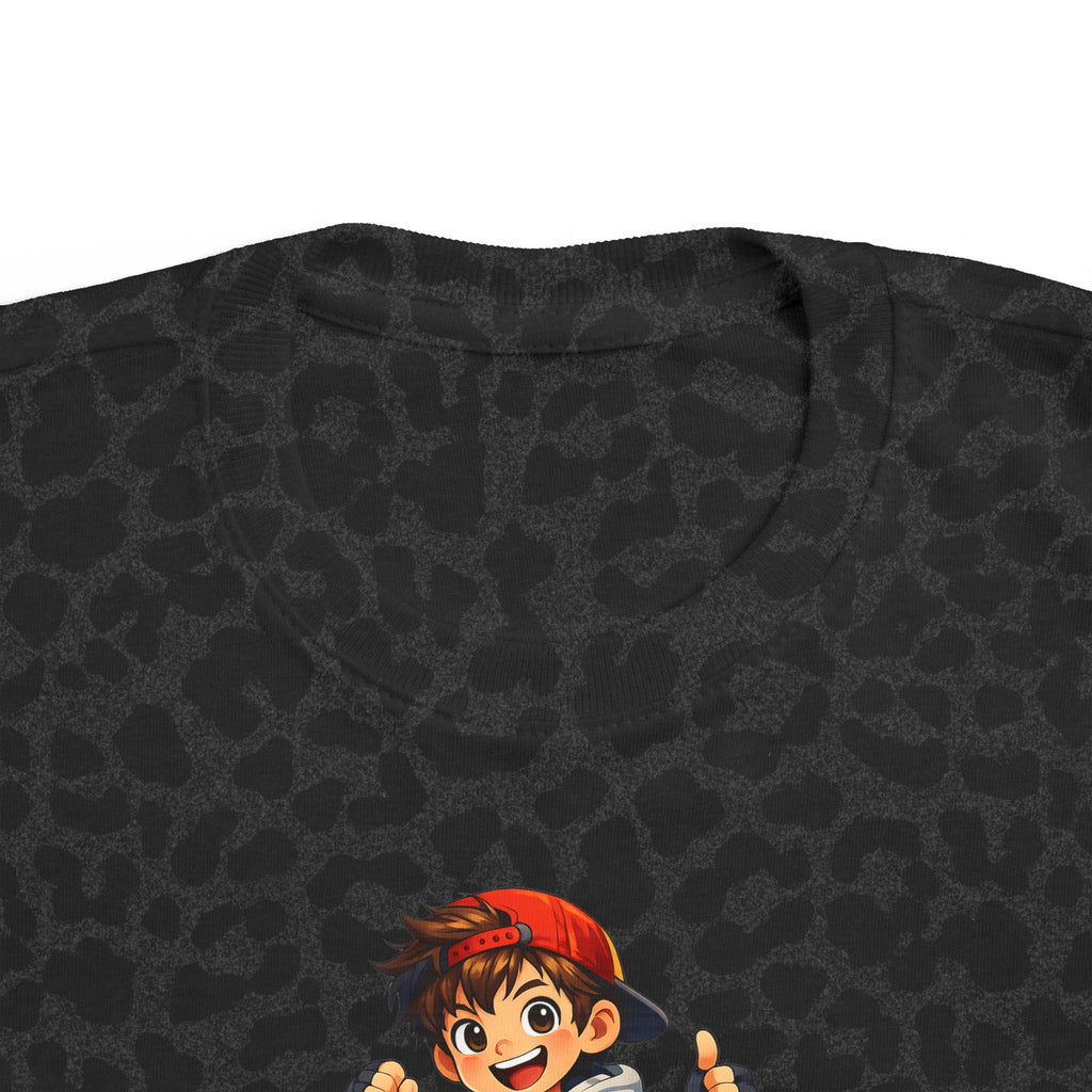 Toddler Tee — Lightning Superhero Character Graphic