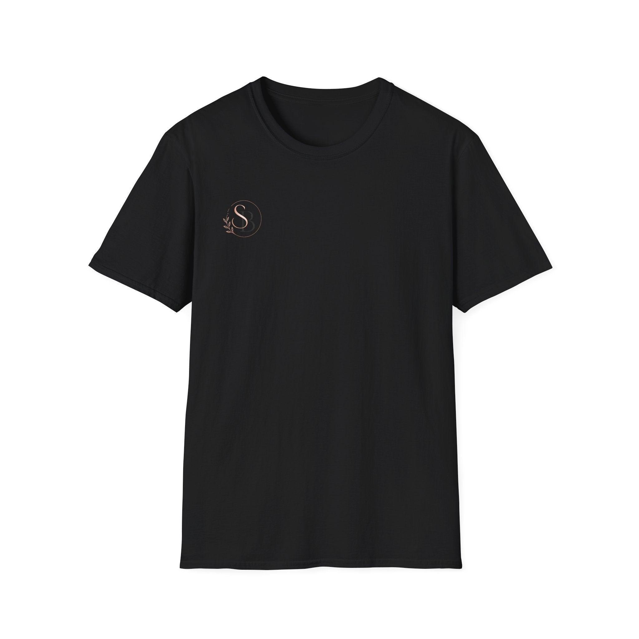 Minimal Monogram T-Shirt — Elegant 'SB' Initial Tee