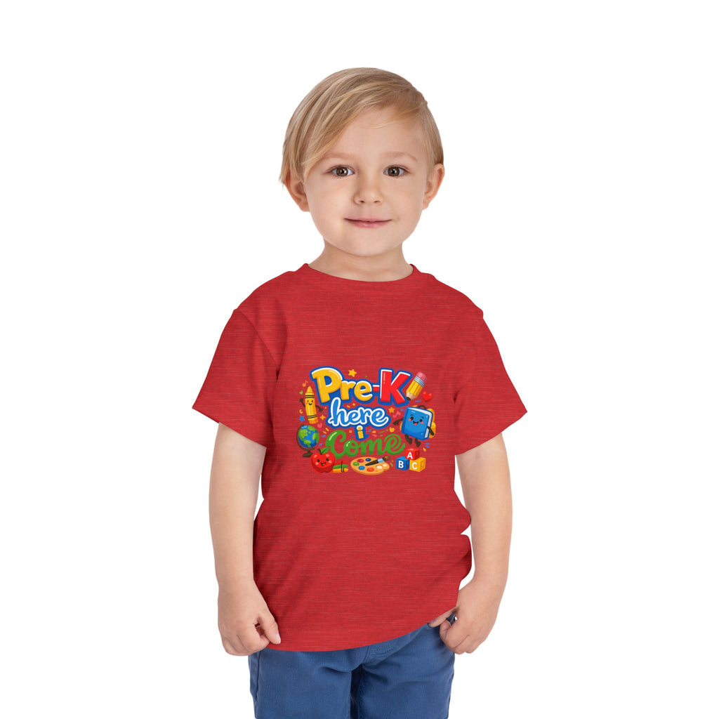 Pre-K Here I Come Toddler Tee