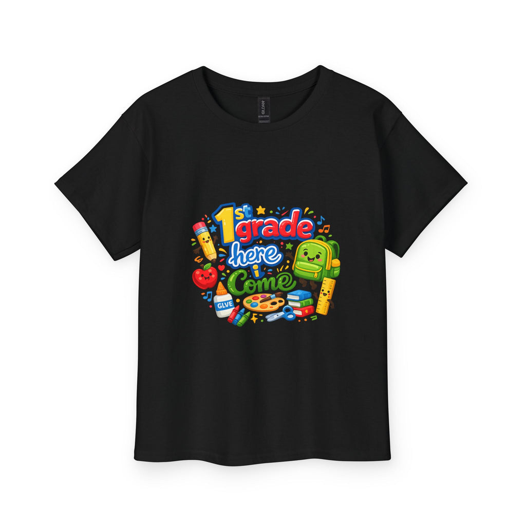 1st Grade Here I Come Youth Tee