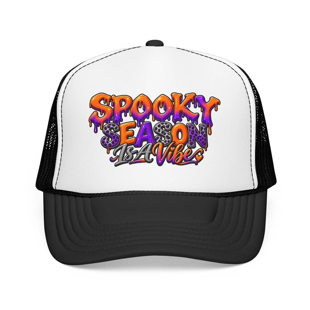 Spooky Season Is A Vibe Trucker Hat