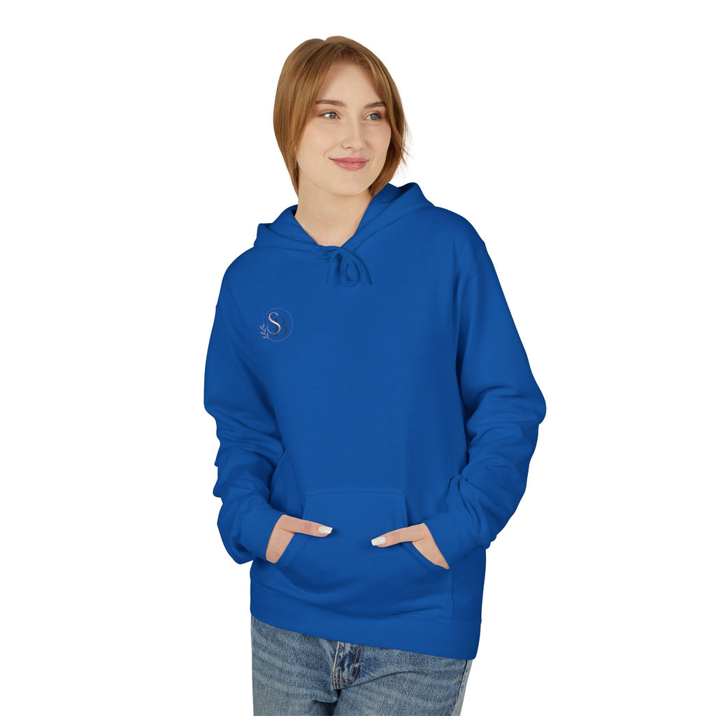 Inspirational Floral Hoodie — "Always Do What You Are Afraid to Do" Motivational Pullover