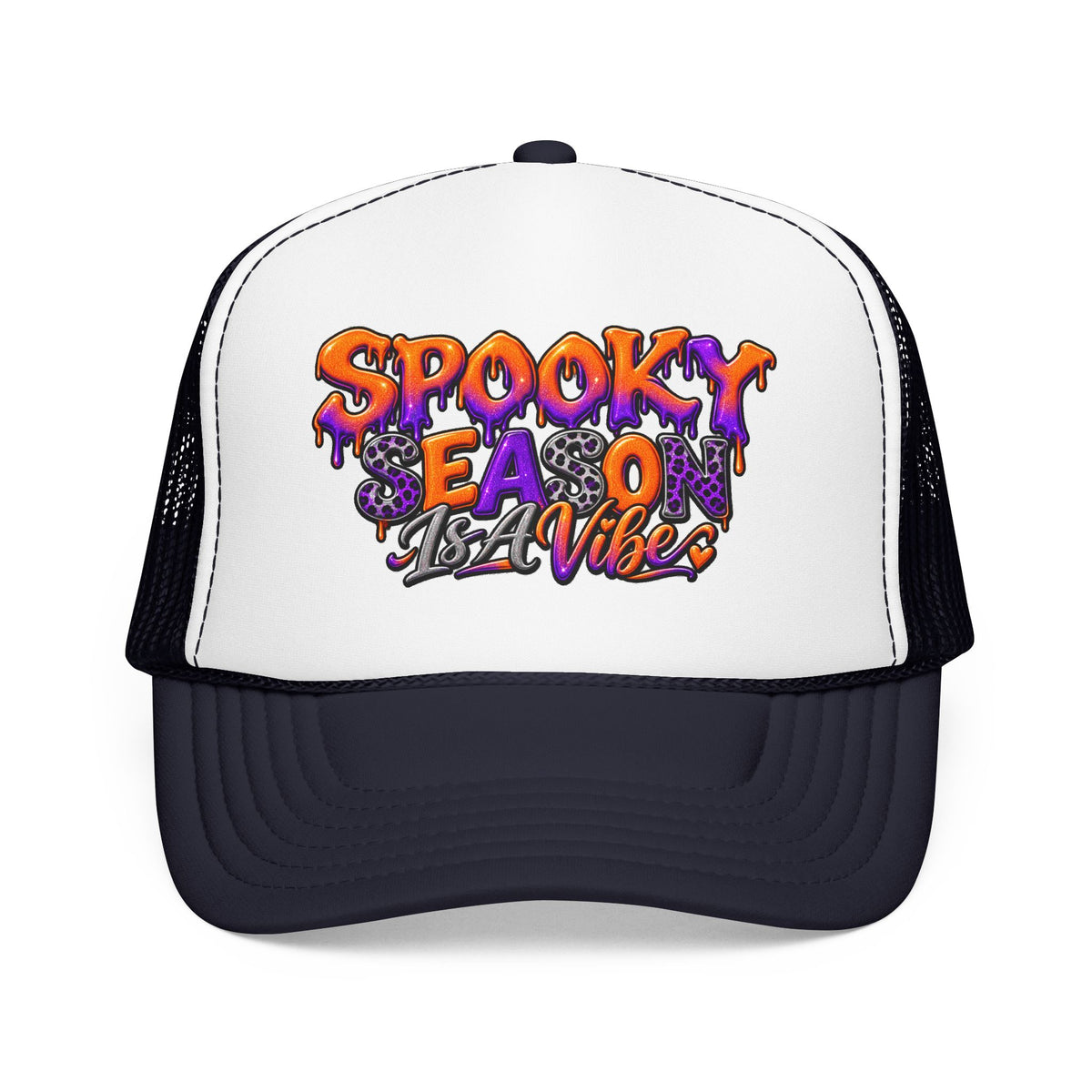 Spooky Season Is A Vibe Trucker Hat