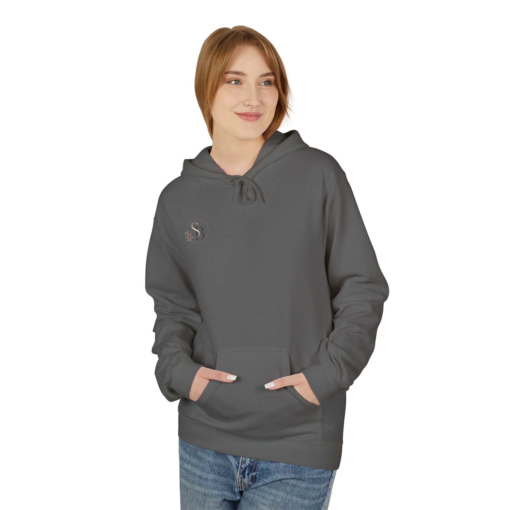 Wings Hoodie — "You Were Born With Wings" Inspirational Pullover