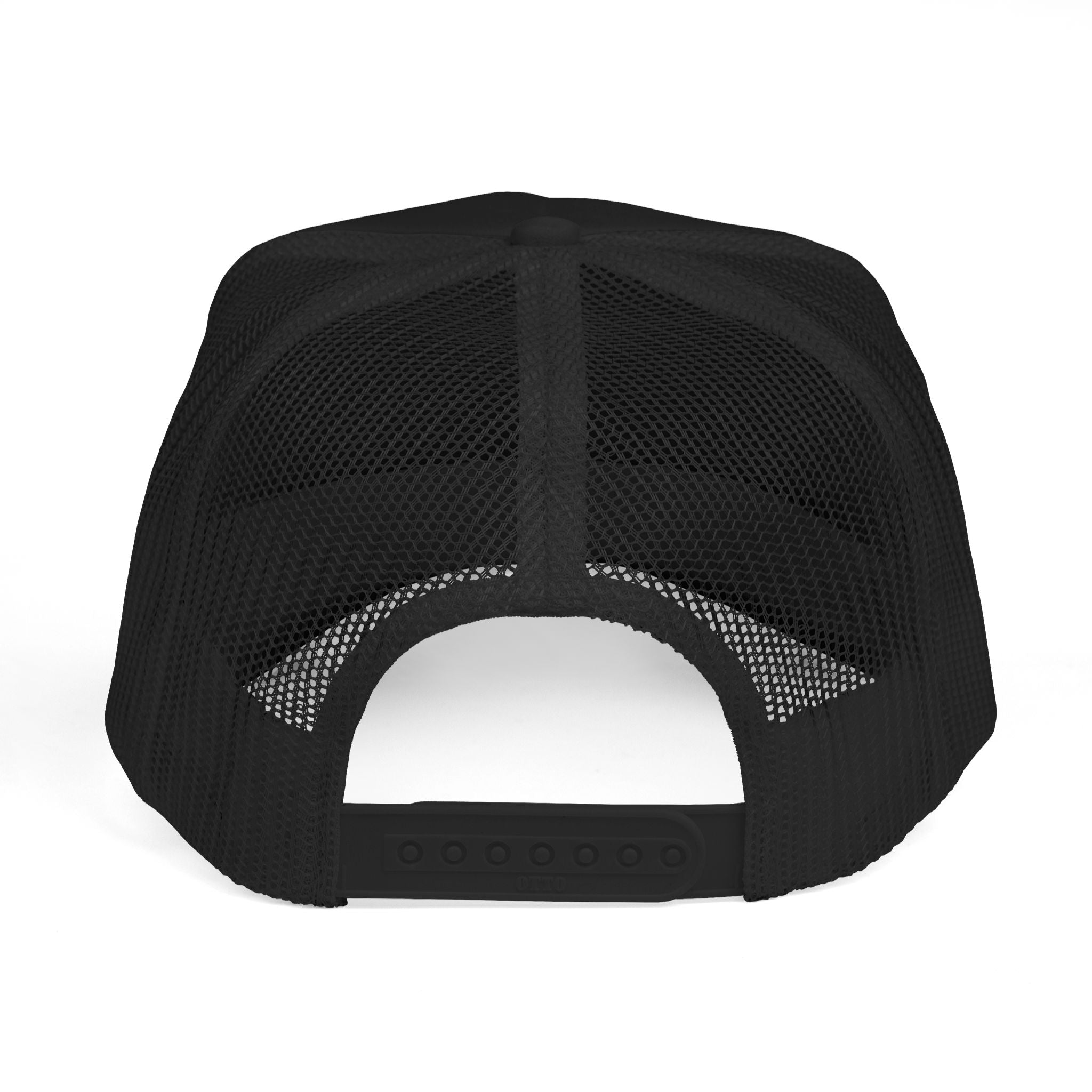 Believe Bow Trucker Hat – Pink Ribbon & Gold Script Foam Cap